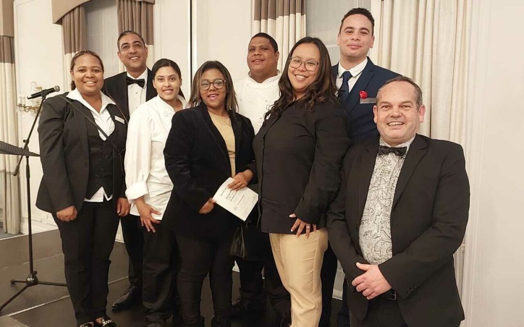 False Bay TVET College ascends the winner’s podium at the Reaching for Young Stars Show Cook Initiative.