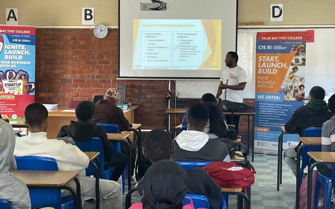 False Bay TVET College and MTN Enactus – Fish Hoek Campus Empower Student Entrepreneurs Through “Impact at Work” Program