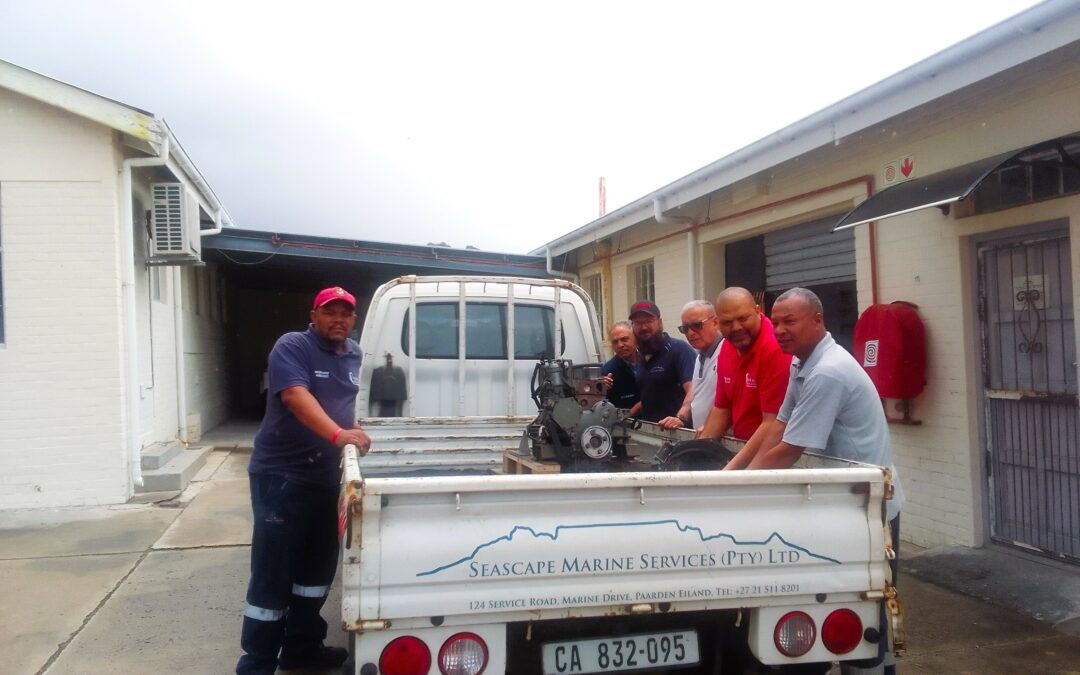 Seascape Marine Services Propels Educational Excellence with Generous Inboard Engine Donation