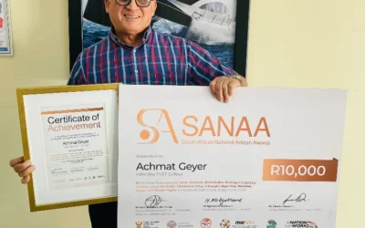 False Bay TVET College Designer Creates 11 Winning SANAA Award Trophies